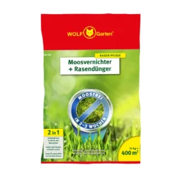 Wolf-Garten 2-in-1 Moosvernichter Und Rasendünger SW 400