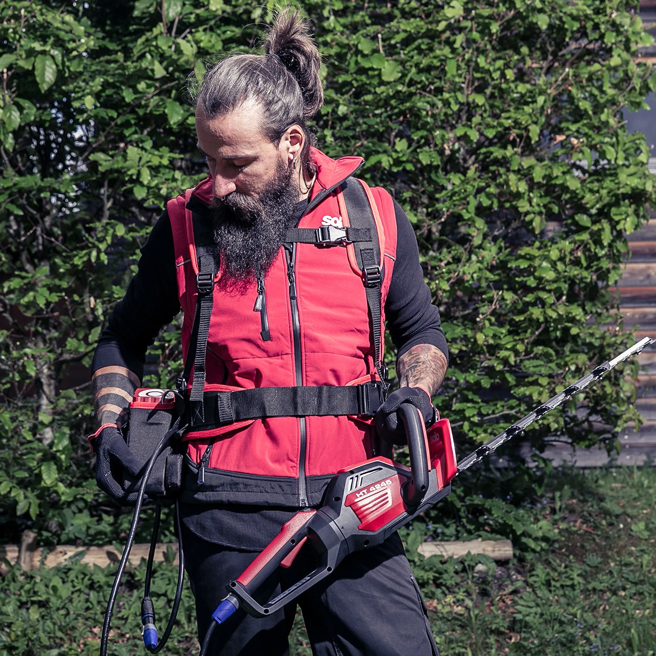 Akku-Heckenschere HT 4245 Set - Inkl. Akku Und Ladegerät 6 Akku-Heckenschere HT 4245 Set - Inkl. Akku Und Ladegerät – Bild 6