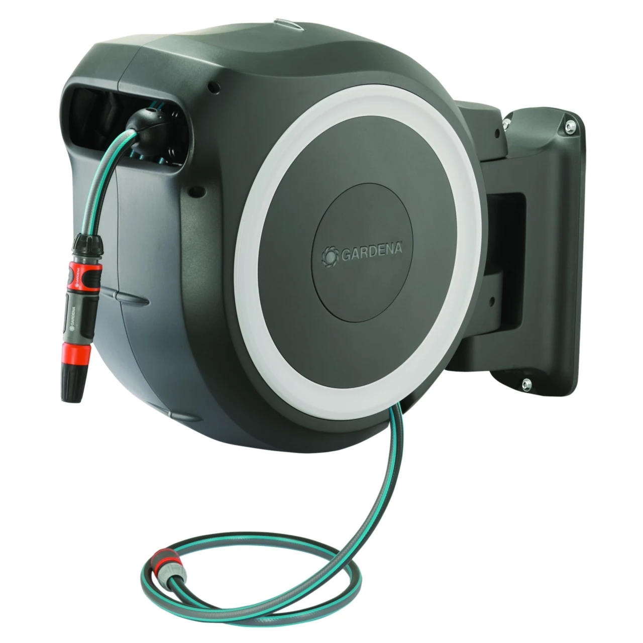 Gardena Wand-Schlauchbox RollUp L (weiß) 30 M 1 Gardena Wand-Schlauchbox RollUp L (weiß) 30 M