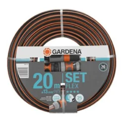 Gardena Comfort FLEX Schlauch - 13 Mm (1/2''), 20 M - Inkl. Systemteile