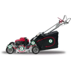 Benzin-Rasenmäher GR 537 PRO 11 Benzin-Rasenmäher GR 537 PRO -Gartengeräte Geschäft 49968 5 Herkules GR537102